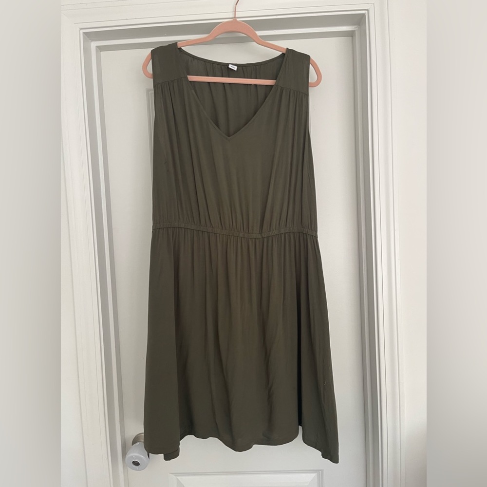 Olive Mini Dress XXL